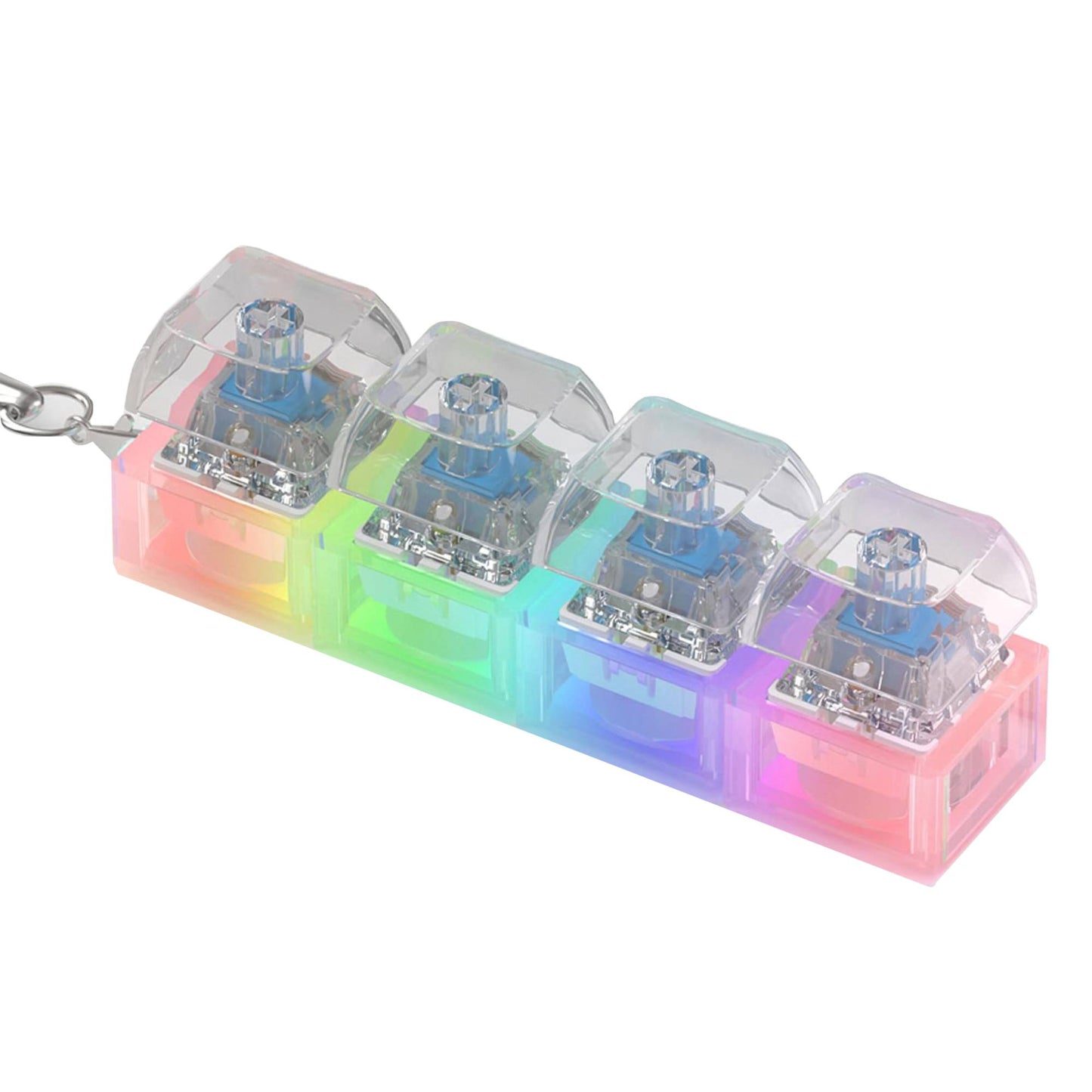 Keyboard Fidgetchain 4 Keys with LED Light