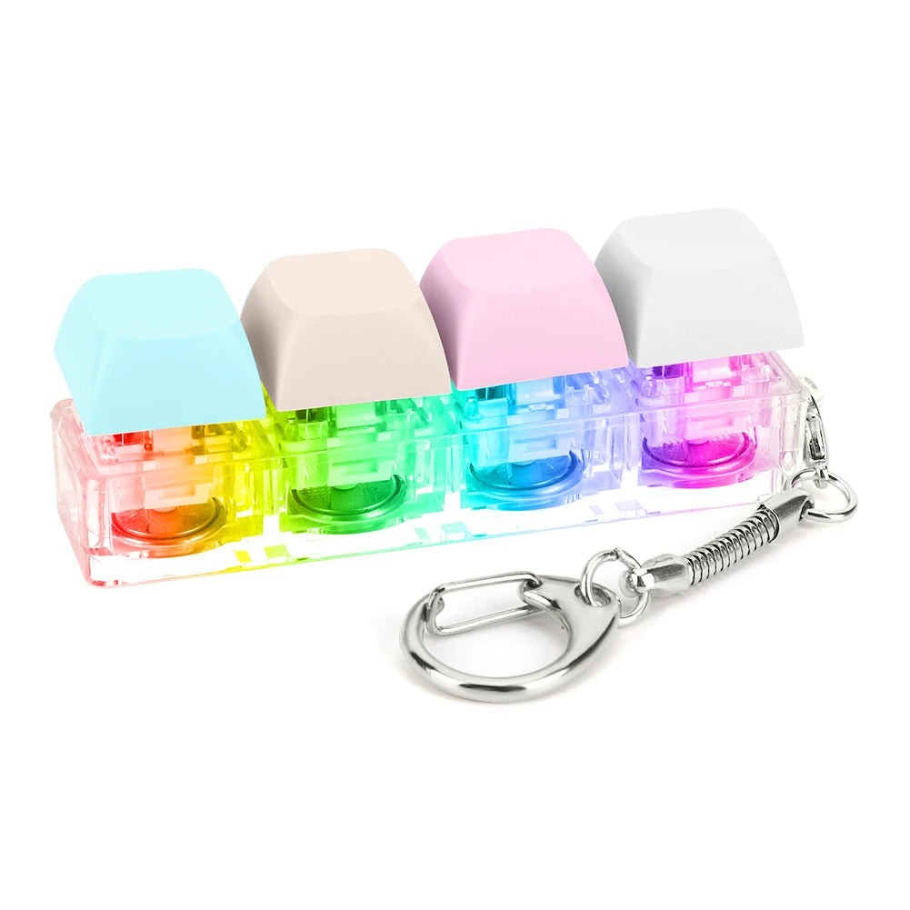 Keyboard Fidgetchain 4 Keys with LED Light